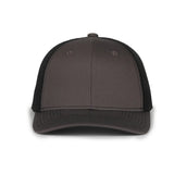 Outdoor Cap MB2020 Contrast Construction Stitch Structured Trucker Hat Unisex Accessories Hats & Caps