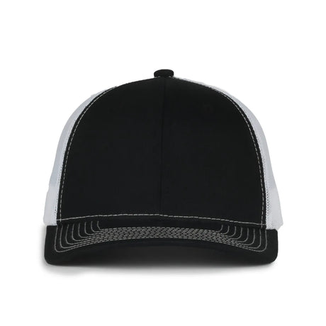 Outdoor Cap MB2020 Contrast Construction Stitch Structured Trucker Hat Unisex Accessories Hats & Caps