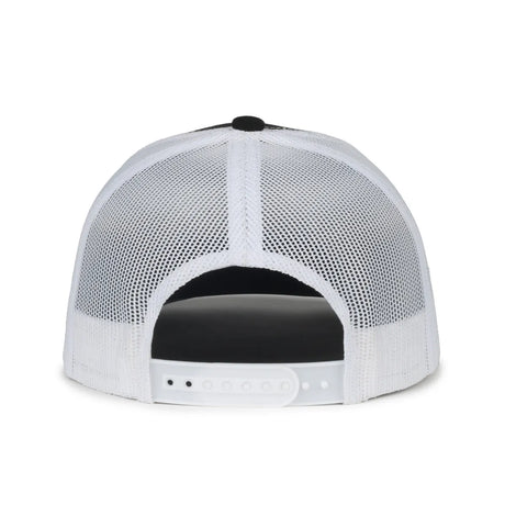 Outdoor Cap MB2020 Contrast Construction Stitch Structured Trucker Hat Unisex Accessories Hats & Caps