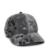 Outdoor Cap CGW-115-00 Medium Washed Unstructured Solid Back Hat Unisex Accessories Hats & Caps