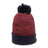 Outdoor Cap PWC-100 Heathered Acrylic Knit Beanie with Pom Unisex Accessories Hats & Caps