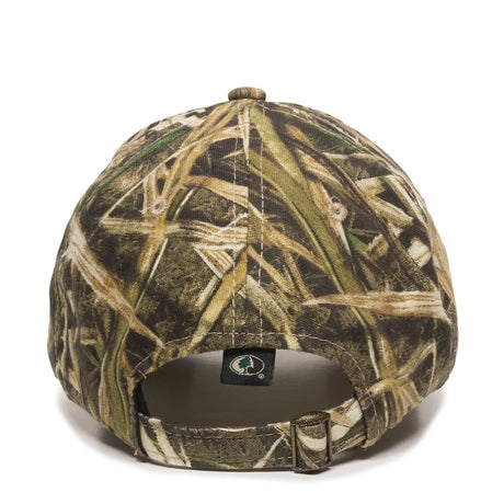 Outdoor Cap CGW-115-00 Medium Washed Unstructured Solid Back Hat Unisex Accessories Hats & Caps