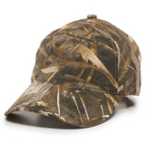 Outdoor Cap CGW-115-00 Medium Washed Unstructured Solid Back Hat Unisex Accessories Hats & Caps