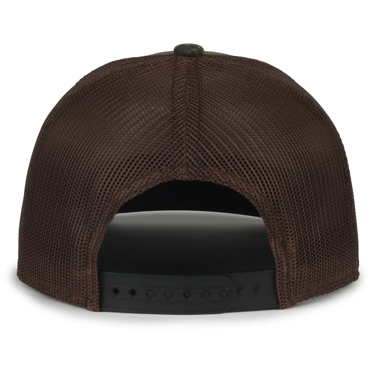 Outdoor Cap MB2020CAMO Canvas Camo Contrast Structured Trucker Hat Unisex Accessories Hats & Caps