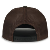 Outdoor Cap MB2020CAMO Canvas Camo Contrast Structured Trucker Hat Unisex Accessories Hats & Caps