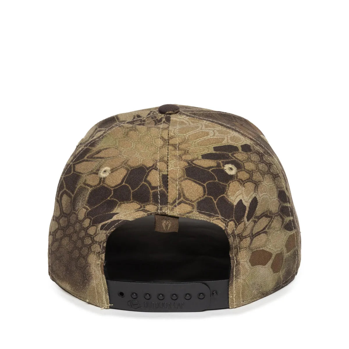 Outdoor Cap OC871CAMO Canvas Camo Structured Solid Panel Hat Unisex Accessories Hats & Caps