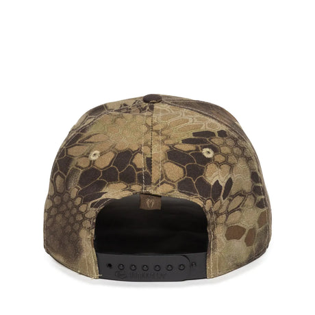 Outdoor Cap OC871CAMO Canvas Camo Structured Solid Panel Hat Unisex Accessories Hats & Caps
