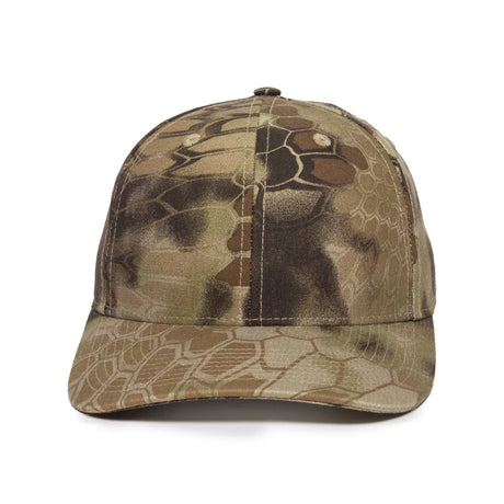 Outdoor Cap OC871CAMO Canvas Camo Structured Solid Panel Hat Unisex Accessories Hats & Caps