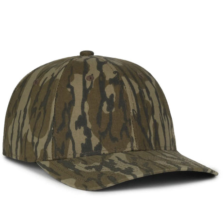 Outdoor Cap MB2021CAMO Canvas Camo Structured Solid Back Hat Unisex Accessories Hats & Caps