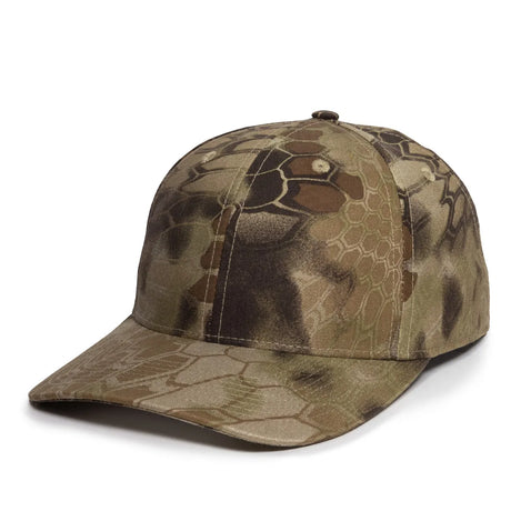 Outdoor Cap OC871CAMO Canvas Camo Structured Solid Panel Hat Unisex Accessories Hats & Caps