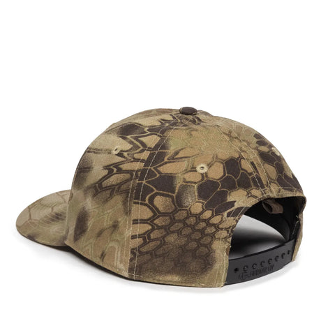 Outdoor Cap OC871CAMO Canvas Camo Structured Solid Panel Hat Unisex Accessories Hats & Caps