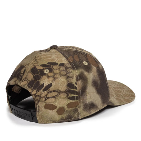 Outdoor Cap OC871CAMO Canvas Camo Structured Solid Panel Hat Unisex Accessories Hats & Caps