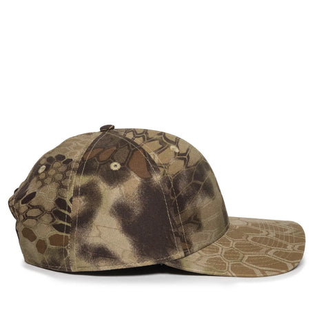 Outdoor Cap OC871CAMO Canvas Camo Structured Solid Panel Hat Unisex Accessories Hats & Caps