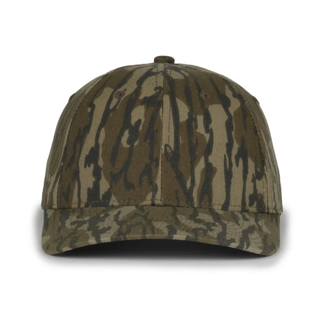 Outdoor Cap MB2021CAMO Canvas Camo Structured Solid Back Hat Unisex Accessories Hats & Caps