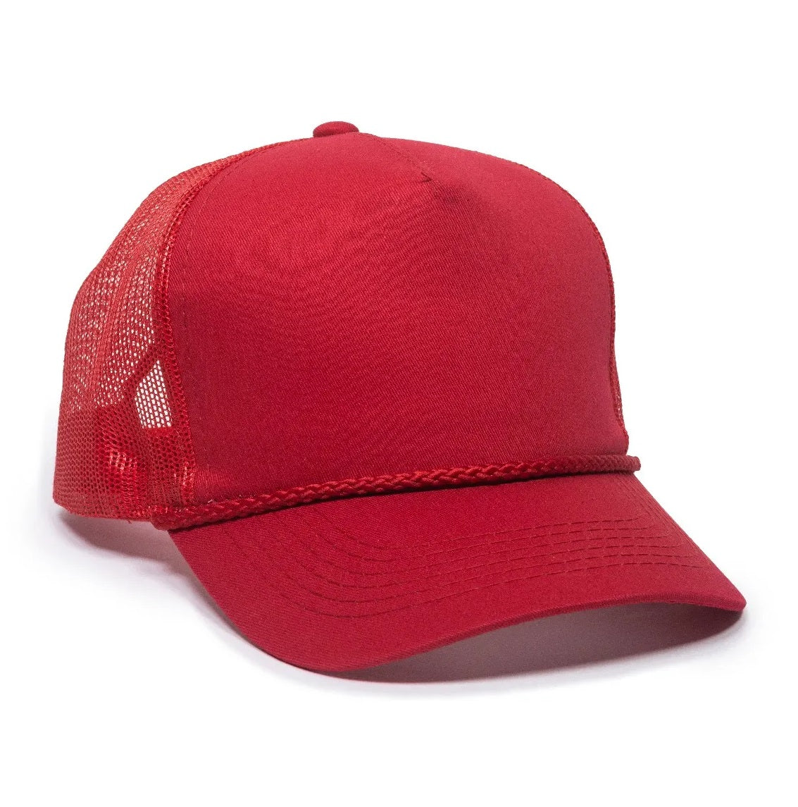 Outdoor Cap GL-155 Visor with Cord Structured Trucker Hat-1