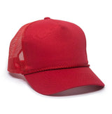 Outdoor Cap GL-155 Visor with Cord Structured Trucker Hat-1