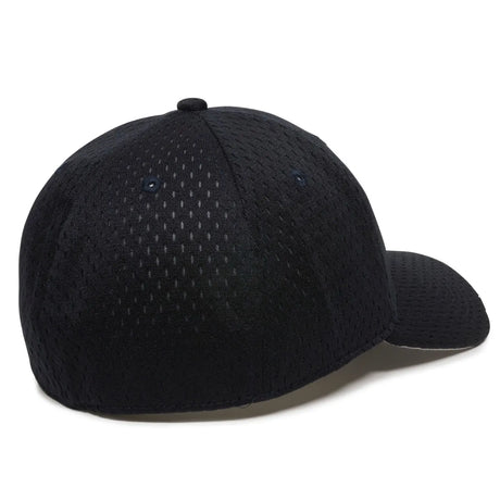 Outdoor Cap PFX-120 Premium Jersey Mesh Structured Solid Back Hat Unisex Accessories Hats & Caps