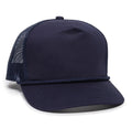 Outdoor Cap GL-155 Visor with Cord Structured Trucker Hat-1