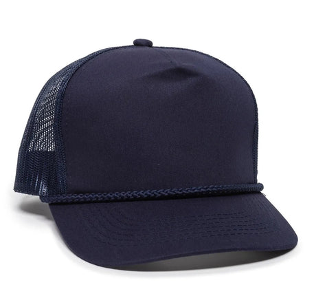 Outdoor Cap GL-155 Visor with Cord Structured Trucker Hat-1