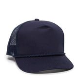 Outdoor Cap GL-155 Visor with Cord Structured Trucker Hat Unisex Accessories Hats & Caps