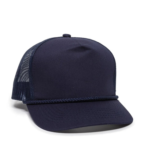 Outdoor Cap GL-155 Visor with Cord Structured Trucker Hat Unisex Accessories Hats & Caps