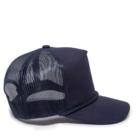 Outdoor Cap GL-155 Visor with Cord Structured Trucker Hat Unisex Accessories Hats & Caps