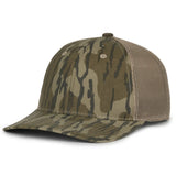 Outdoor Cap MB2020CAMO Canvas Camo Contrast Structured Trucker Hat Unisex Accessories Hats & Caps