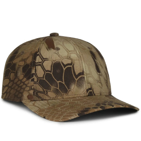 Outdoor Cap MB2021CAMO Canvas Camo Structured Solid Back Hat Unisex Accessories Hats & Caps