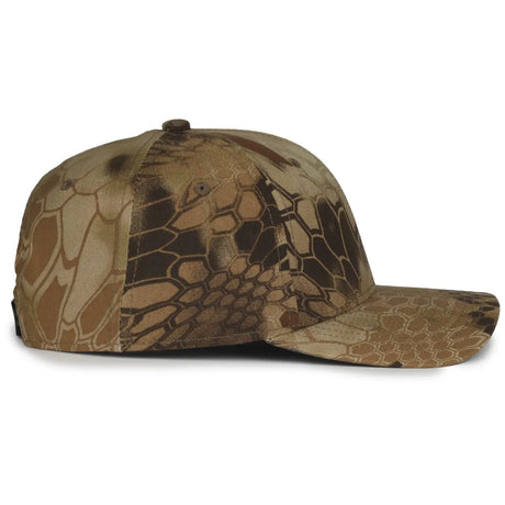 Outdoor Cap MB2021CAMO Canvas Camo Structured Solid Back Hat Unisex Accessories Hats & Caps
