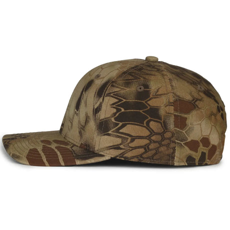 Outdoor Cap MB2021CAMO Canvas Camo Structured Solid Back Hat Unisex Accessories Hats & Caps