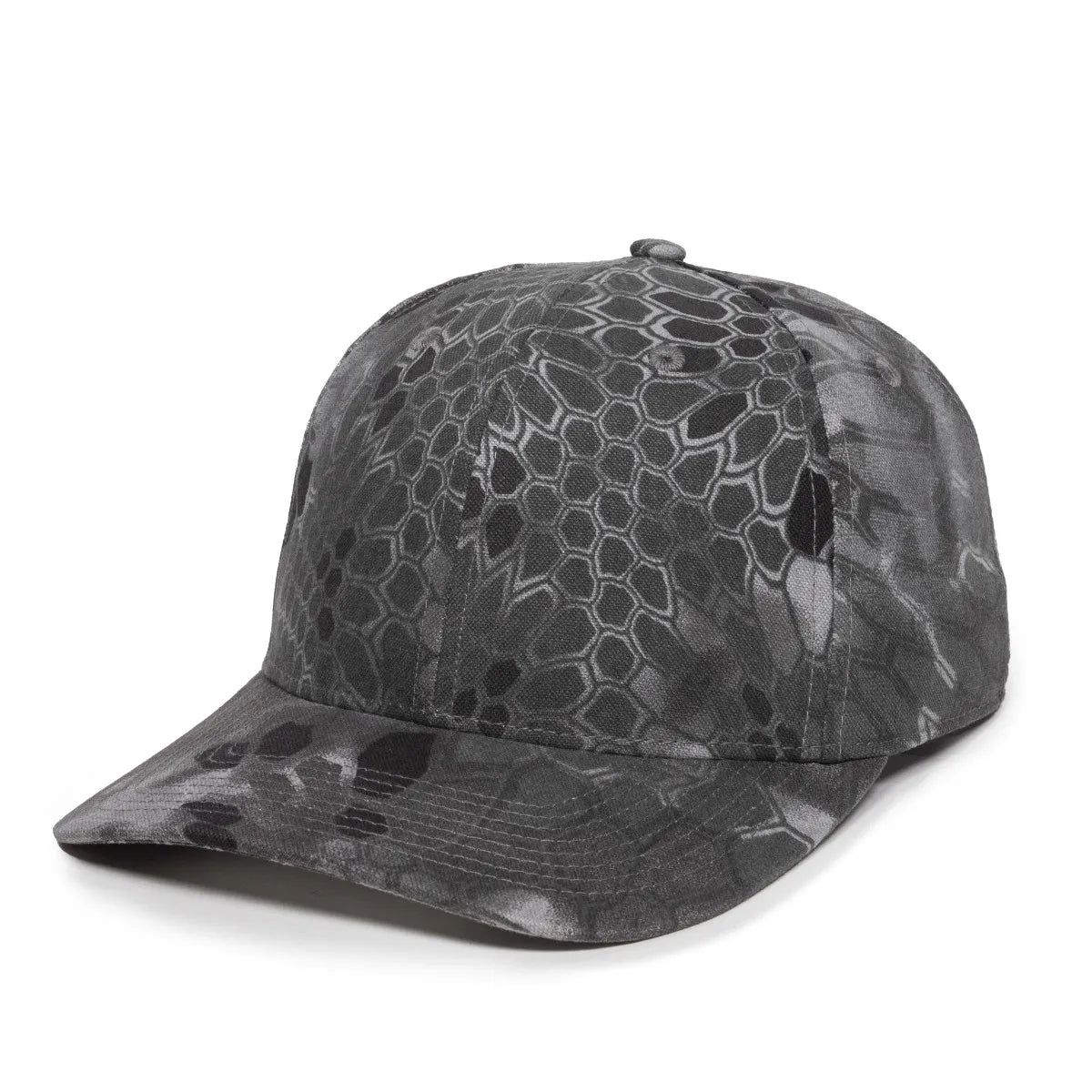 Outdoor Cap OC871CAMO Canvas Camo Structured Solid Panel Hat Unisex Accessories Hats & Caps