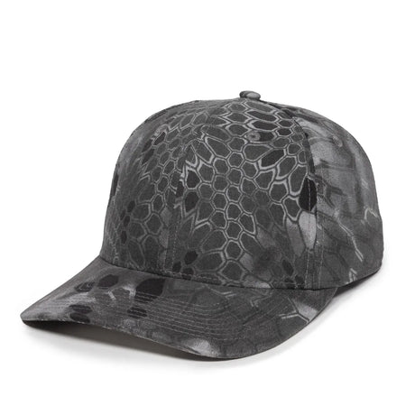 Outdoor Cap OC871CAMO Canvas Camo Structured Solid Panel Hat Unisex Accessories Hats & Caps