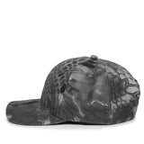 Outdoor Cap OC871CAMO Canvas Camo Structured Solid Panel Hat Unisex Accessories Hats & Caps