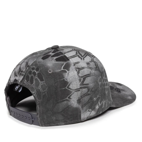 Outdoor Cap OC871CAMO Canvas Camo Structured Solid Panel Hat Unisex Accessories Hats & Caps