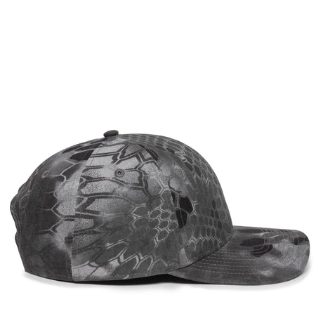 Outdoor Cap OC871CAMO Canvas Camo Structured Solid Panel Hat Unisex Accessories Hats & Caps