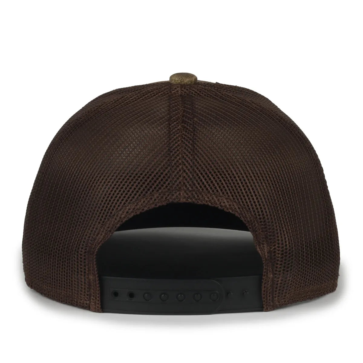 Outdoor Cap MB2020CAMO Canvas Camo Contrast Structured Trucker Hat Unisex Accessories Hats & Caps