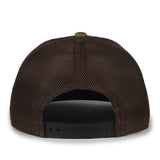 Outdoor Cap MB2020CAMO Canvas Camo Contrast Structured Trucker Hat Unisex Accessories Hats & Caps