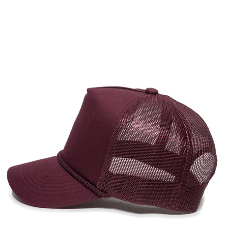 Outdoor Cap GL-155 Visor with Cord Structured Trucker Hat Unisex Accessories Hats & Caps
