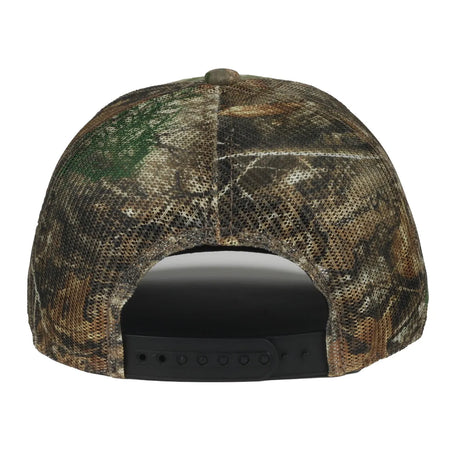 Outdoor Cap MB2020CAMO Canvas Camo Contrast Structured Trucker Hat Unisex Accessories Hats & Caps