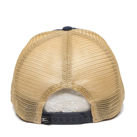 Outdoor Cap PWT-200M Tea-Stained Unstructured Trucker Hat Unisex Accessories Hats & Caps