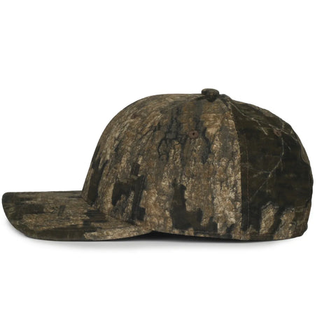 Outdoor Cap MB2021CAMO Canvas Camo Structured Solid Back Hat Unisex Accessories Hats & Caps
