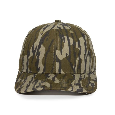 Outdoor Cap OC871CAMO Canvas Camo Structured Solid Panel Hat Unisex Accessories Hats & Caps