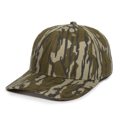 Outdoor Cap OC871CAMO Canvas Camo Structured Solid Panel Hat Unisex Accessories Hats & Caps