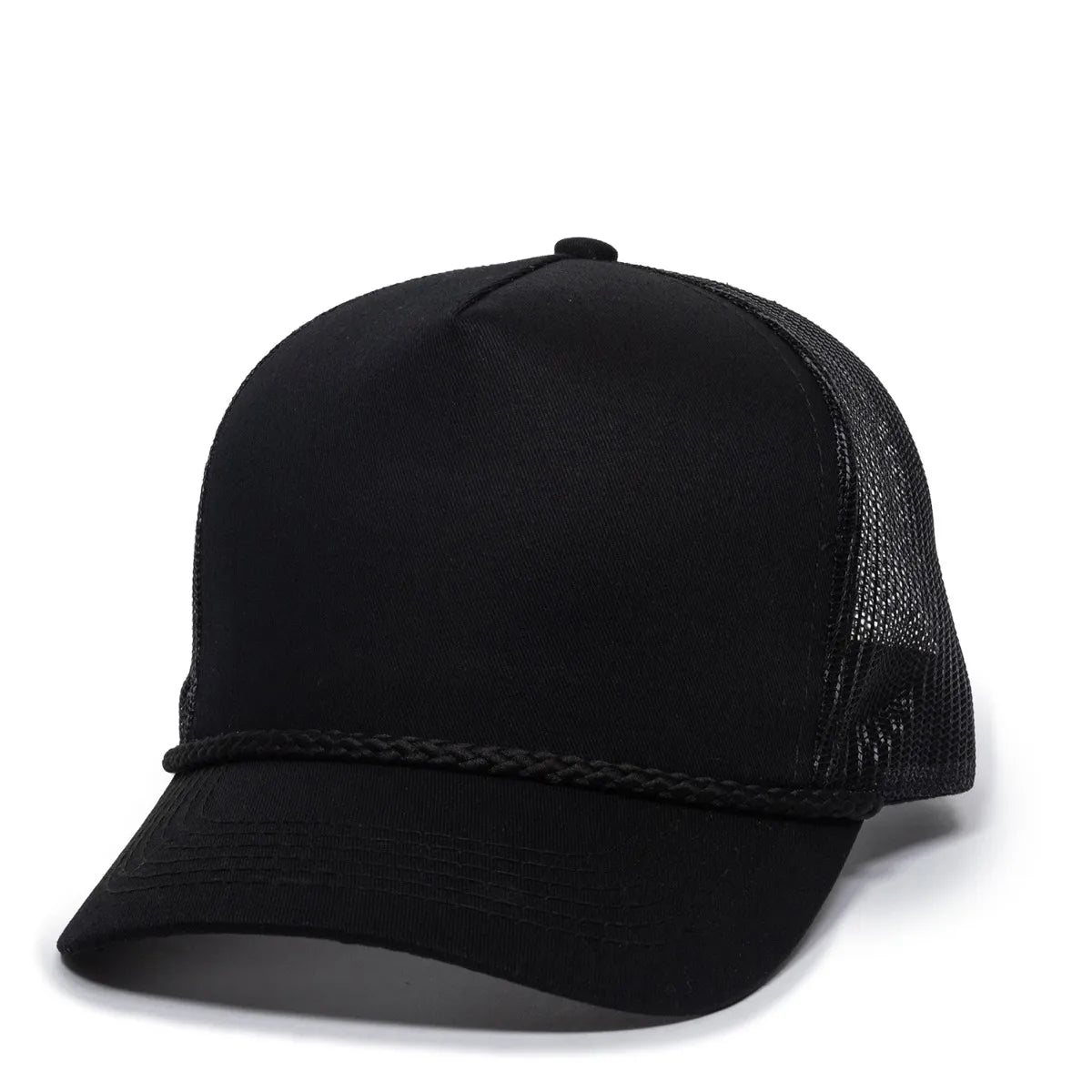 Outdoor Cap GL-155 Visor with Cord Structured Trucker Hat Unisex Accessories Hats & Caps