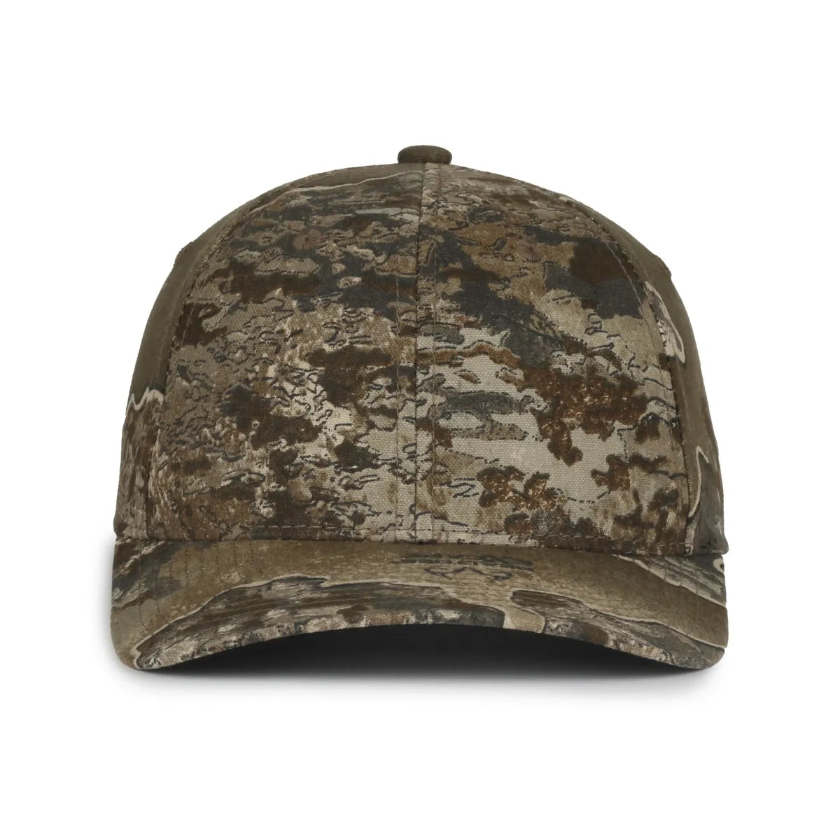 Outdoor Cap MB2021CAMO Canvas Camo Structured Solid Back Hat Unisex Accessories Hats & Caps