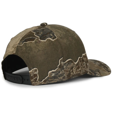 Outdoor Cap MB2021CAMO Canvas Camo Structured Solid Back Hat Unisex Accessories Hats & Caps