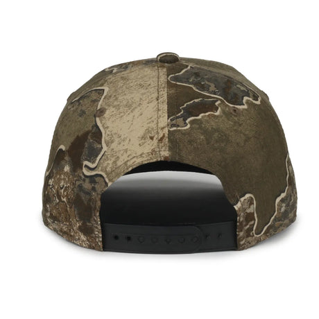 Outdoor Cap MB2021CAMO Canvas Camo Structured Solid Back Hat Unisex Accessories Hats & Caps