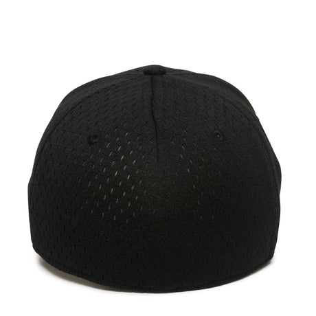 Outdoor Cap PFX-120 Premium Jersey Mesh Structured Solid Back Hat Unisex Accessories Hats & Caps