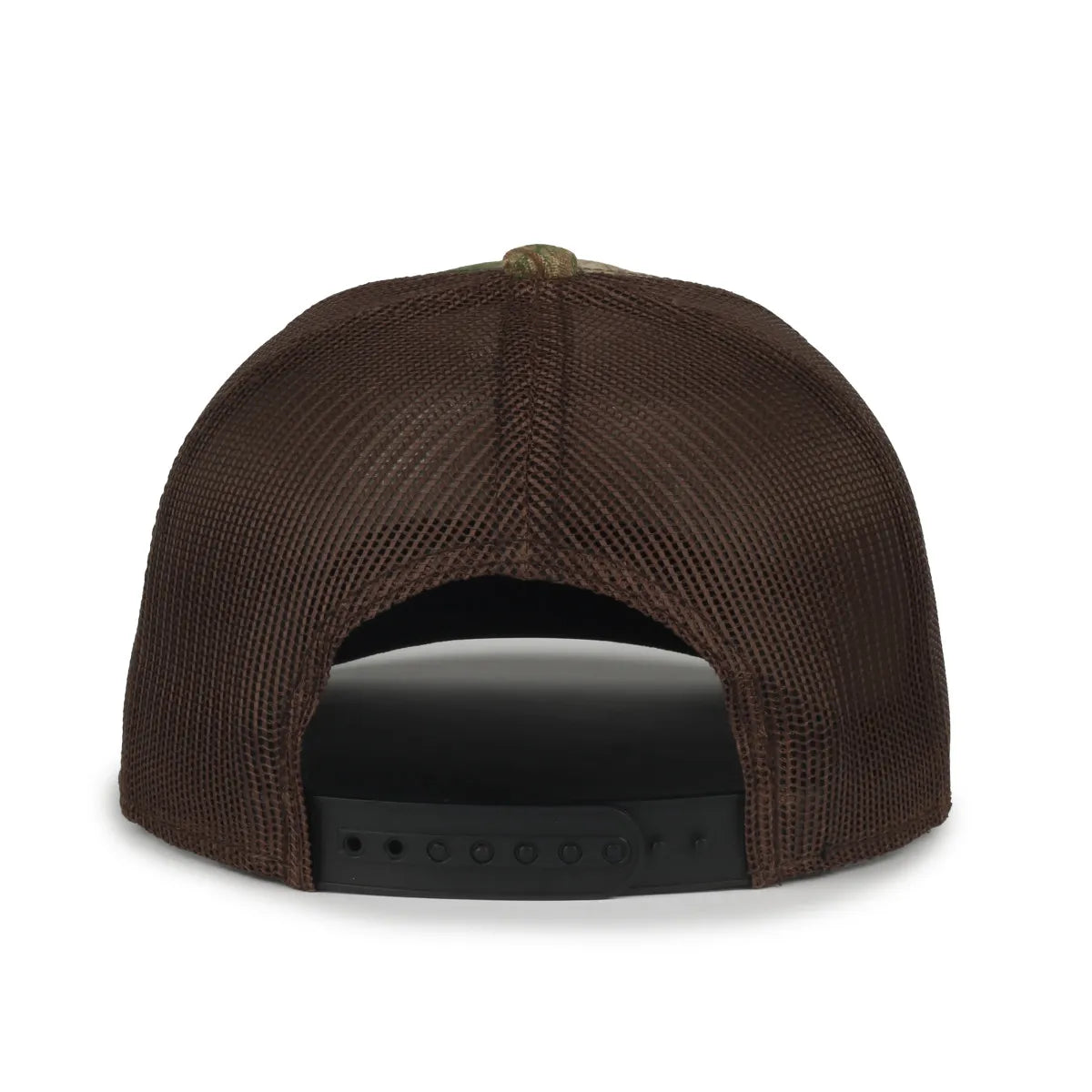 Outdoor Cap MB2020CAMO Canvas Camo Contrast Structured Trucker Hat Unisex Accessories Hats & Caps