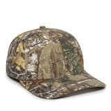 Outdoor Cap OC871CAMO Canvas Camo Structured Solid Panel Hat Unisex Accessories Hats & Caps